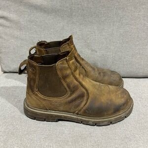Mens Keen Utility Chelsea Work Boots - Size 8.5M